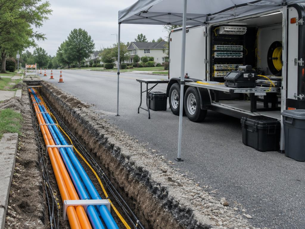 Communication systems, including fiber optic networks