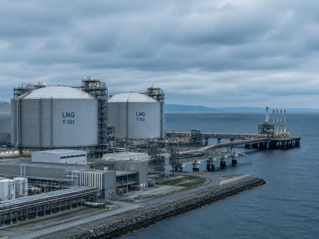 LNG plants (liquefied natural gas)