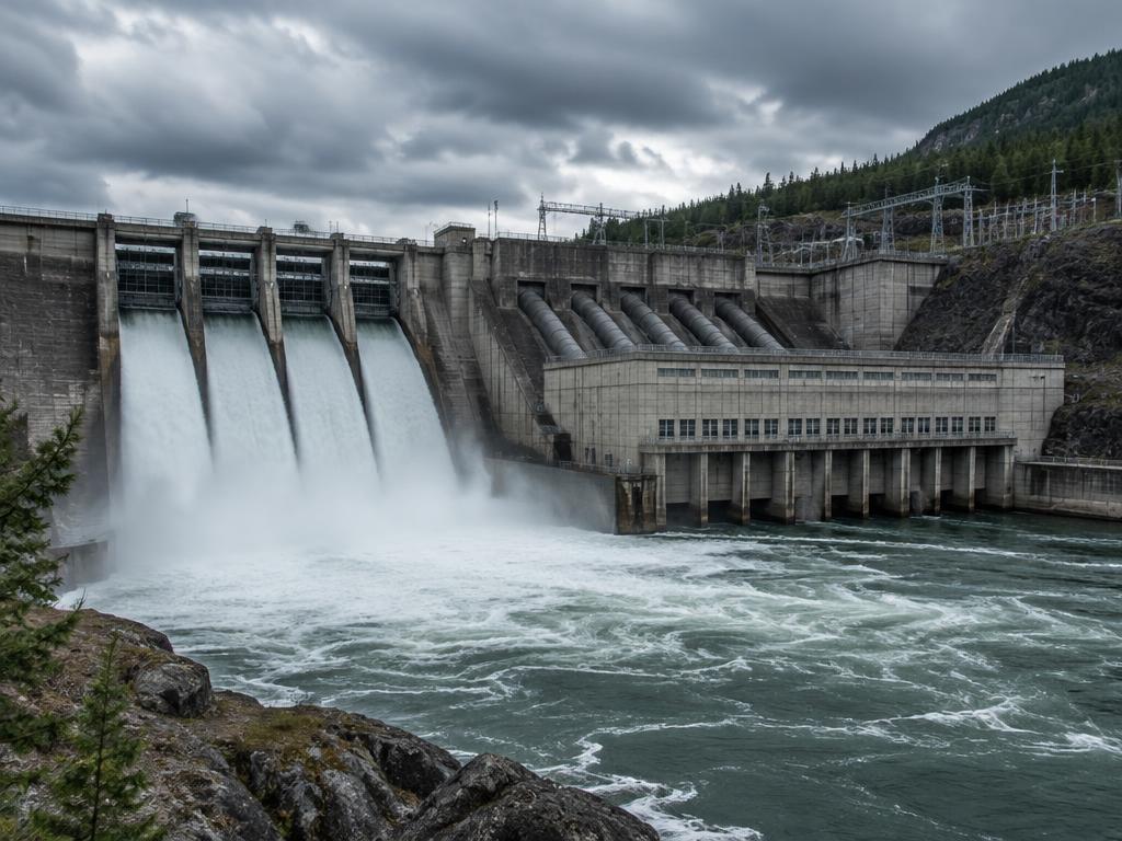 Hydroelectric plants (power from water)
